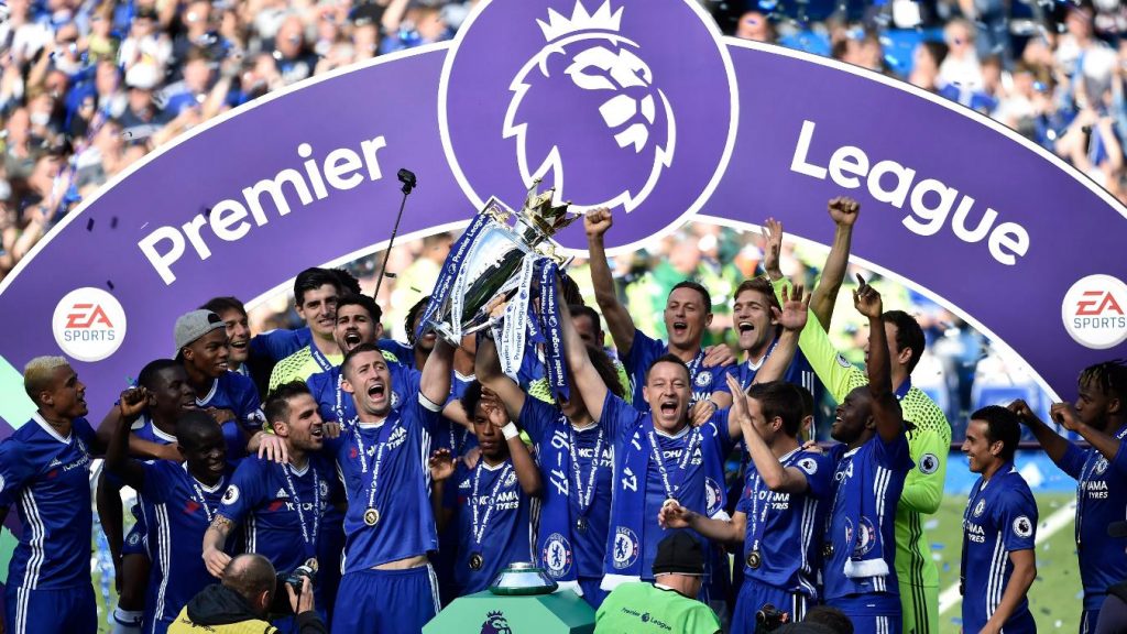 chelsea winning premier league