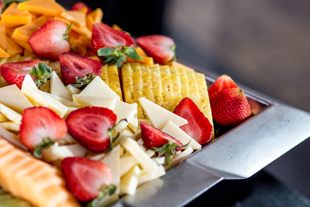 Cheese and Fresh Fruit Platter